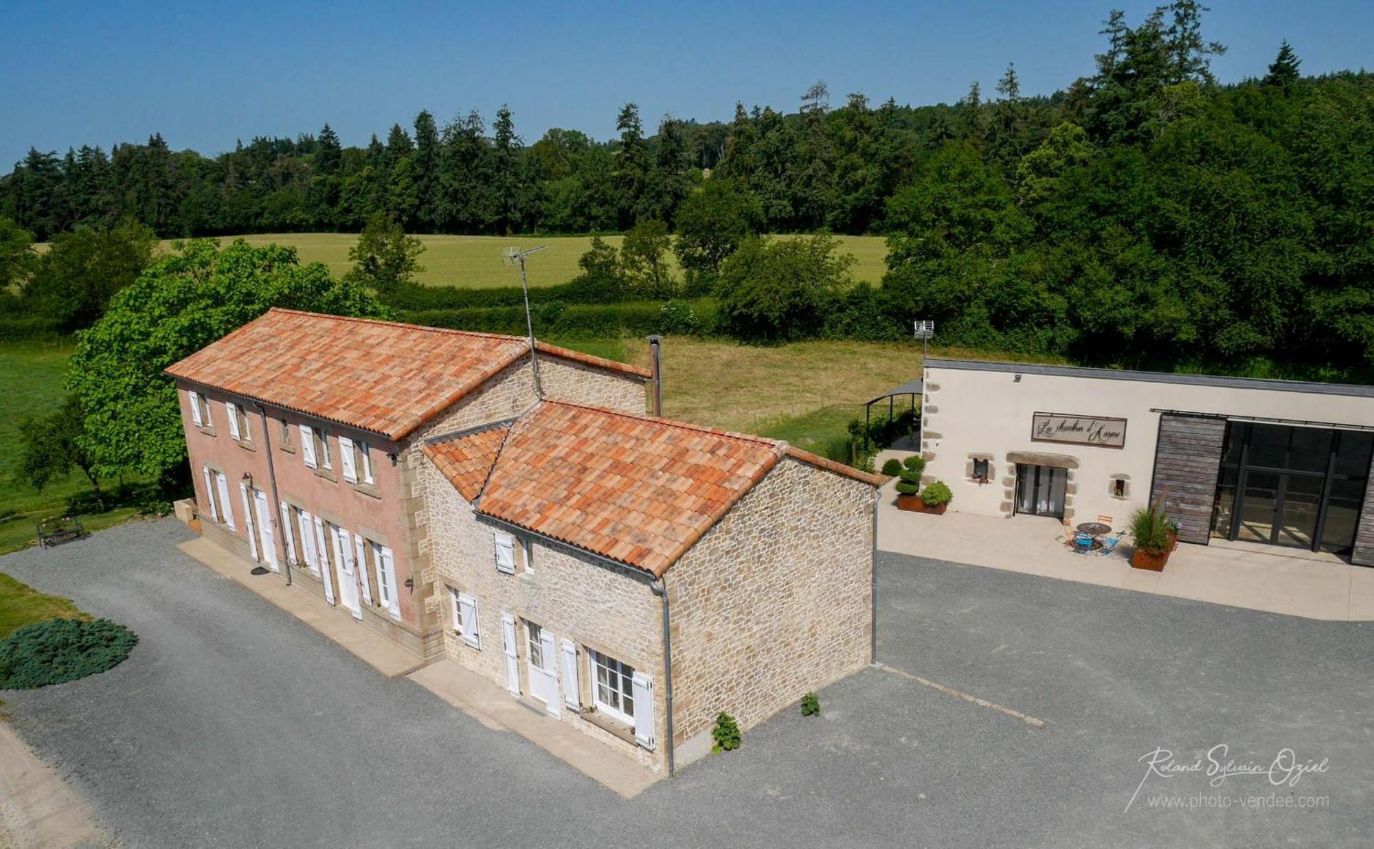 Les Chambres D'Aurore Chambretaud Bagian luar foto